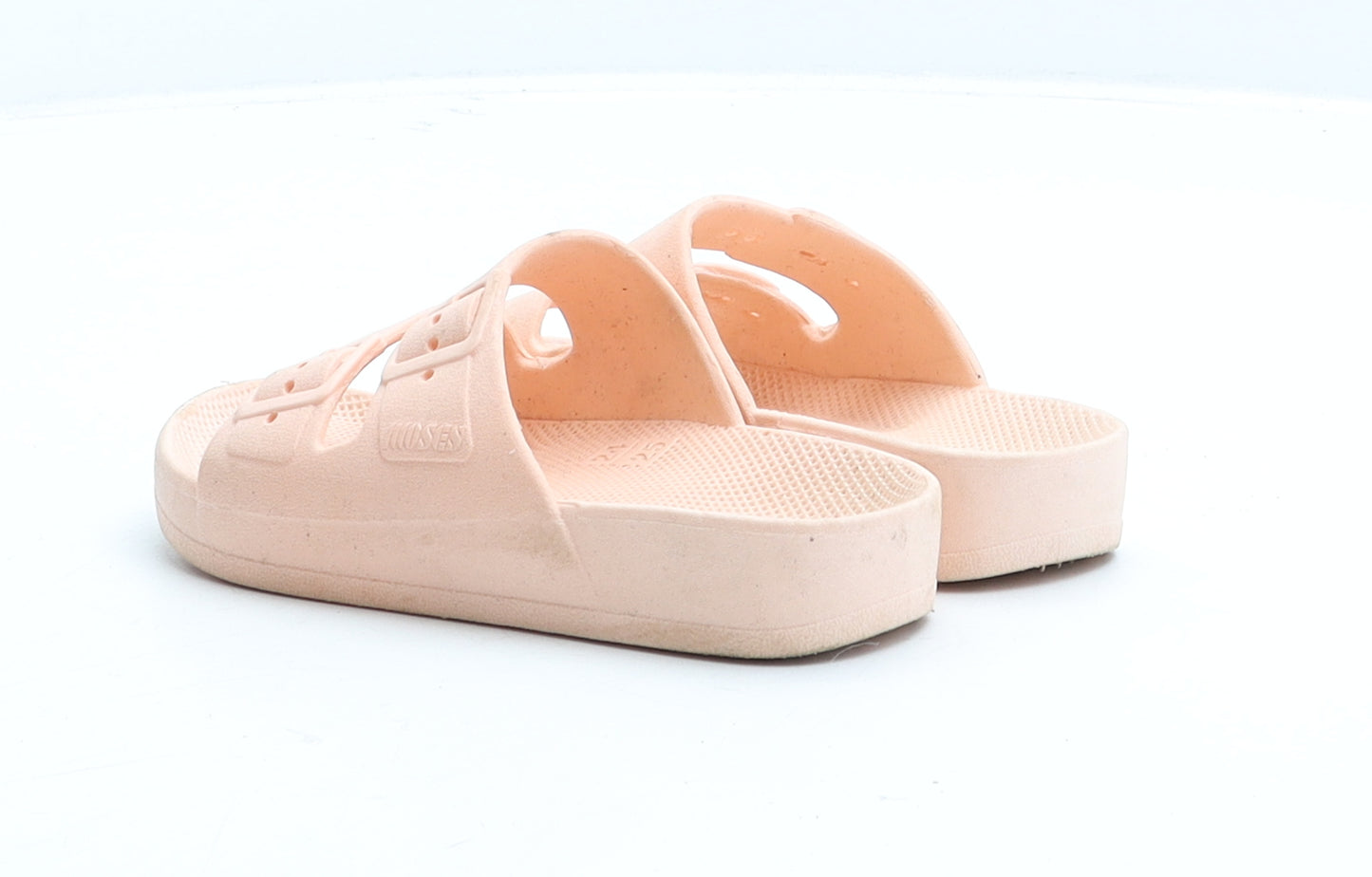 Moses Girls Pink Rubber Slip On Sandal UK 6