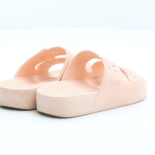 Moses Girls Pink Rubber Slip On Sandal UK 6
