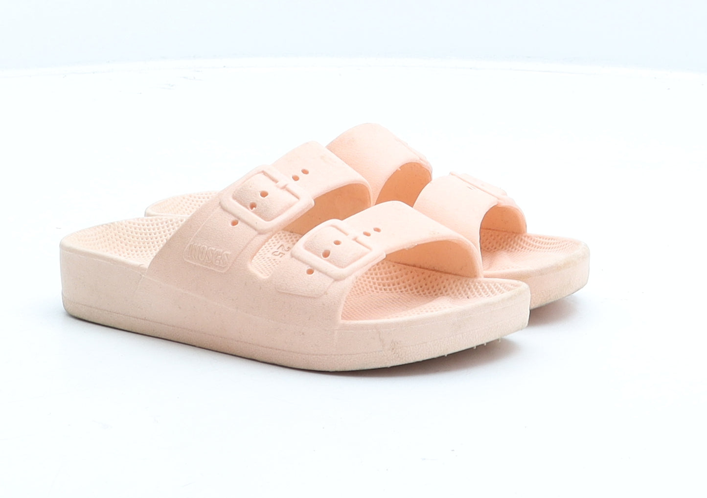 Moses Girls Pink Rubber Slip On Sandal UK 6