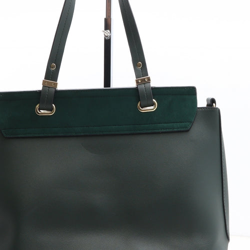 New Look Womens Green Polyethylene Top Handle Bag Size Medium