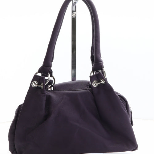 TU Womens Purple Polyethylene Top Handle Bag Size Small