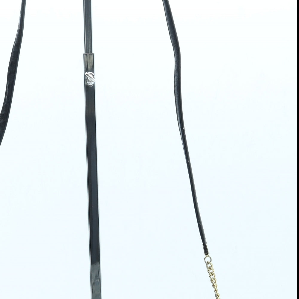 Preworn Womens Brown Leather Shoulder Bag Size Small