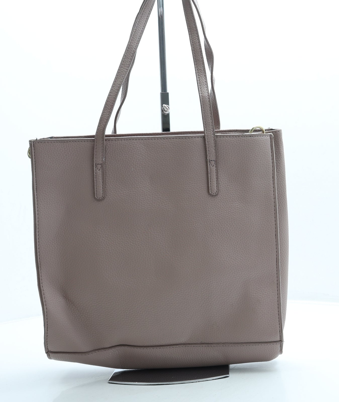 Carvela Womens Pink Leather Shoulder Bag Size Medium