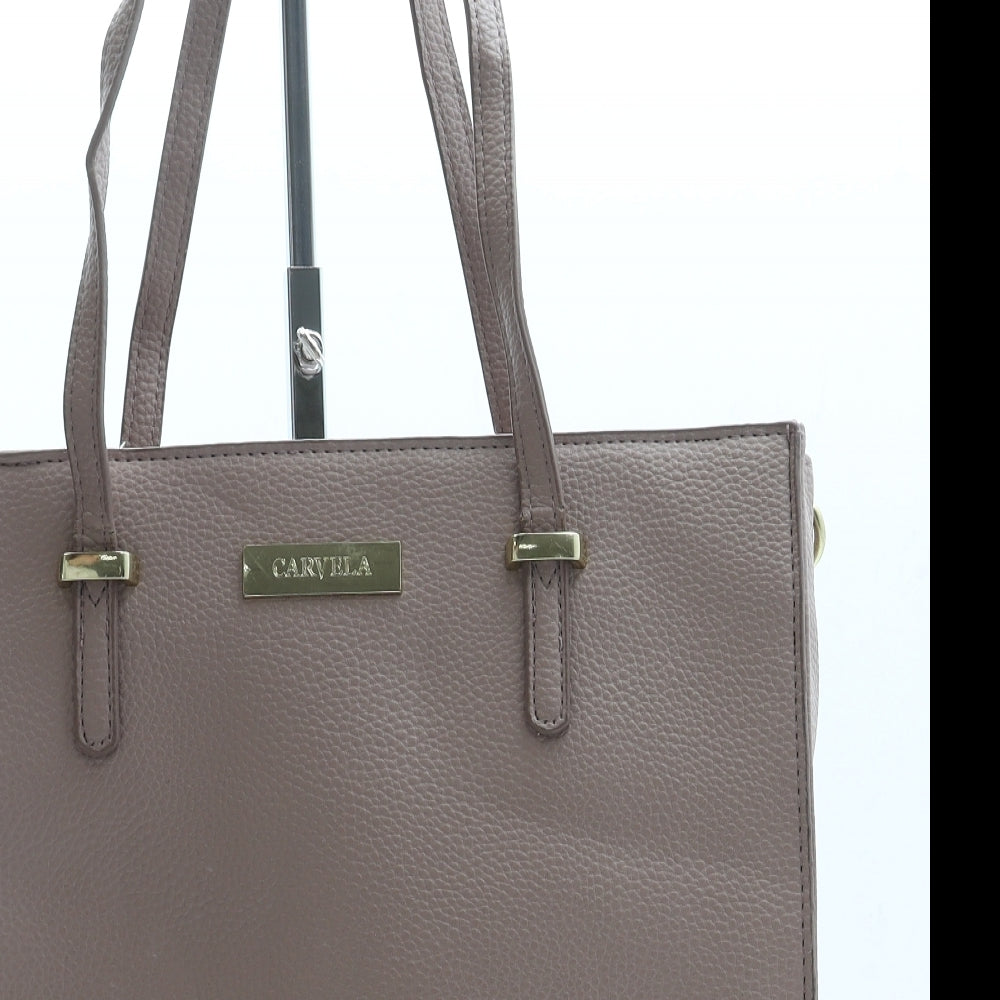 Carvela Womens Pink Leather Shoulder Bag Size Medium