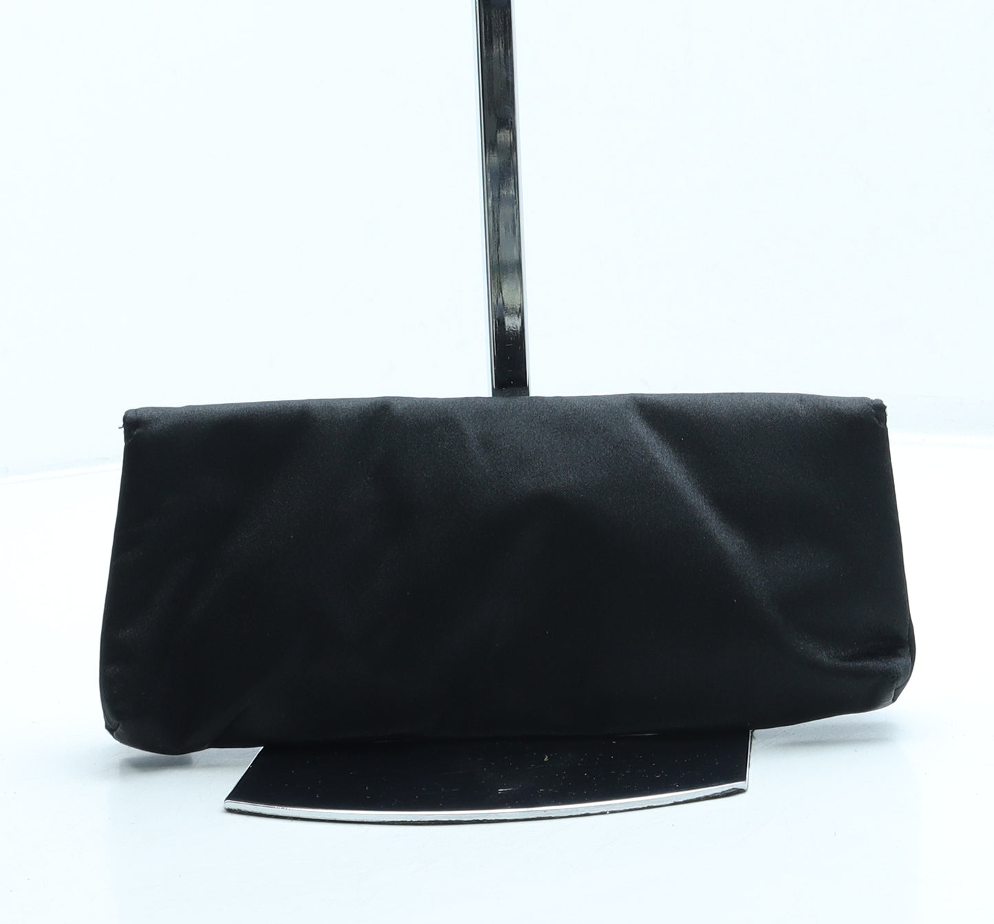 Gionni Womens Black Polyester Clutch Size Small