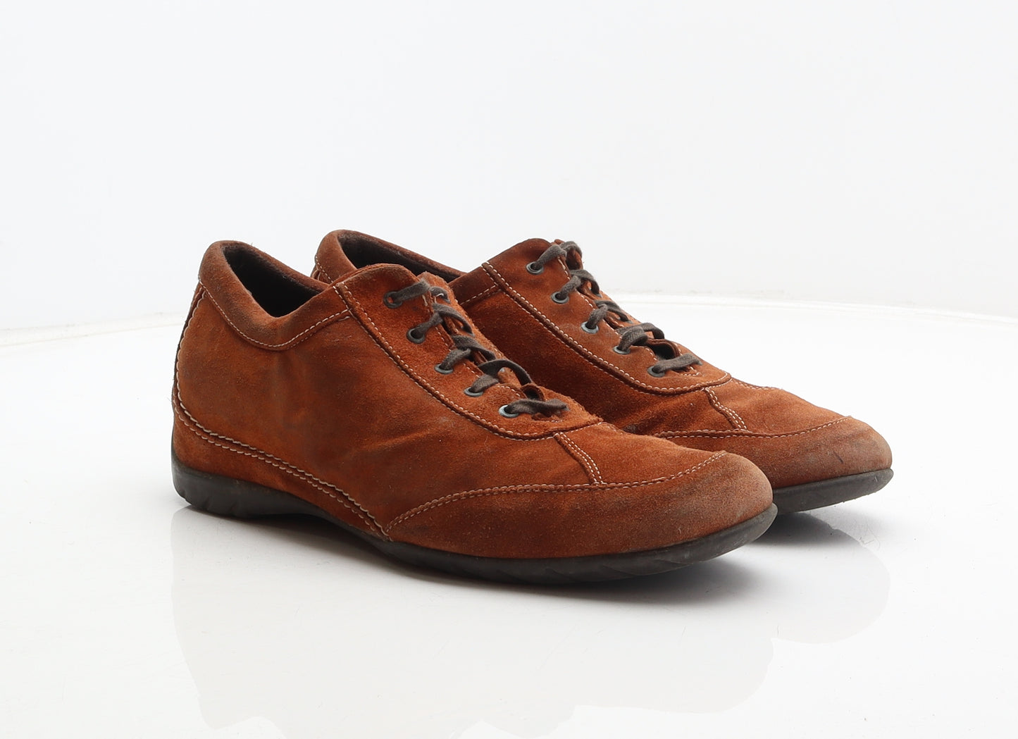 Hawkshead Mens Brown Suede Trainer UK 7 41