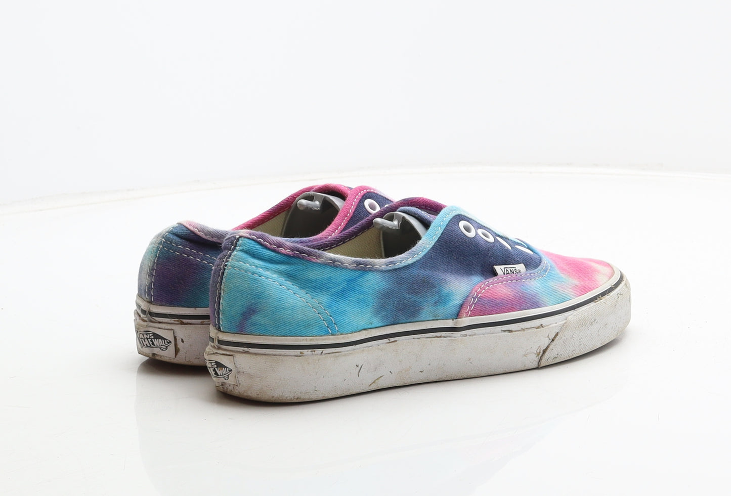 VANS Girls Multicoloured Tie Dye Fabric Trainer UK 4 36.5