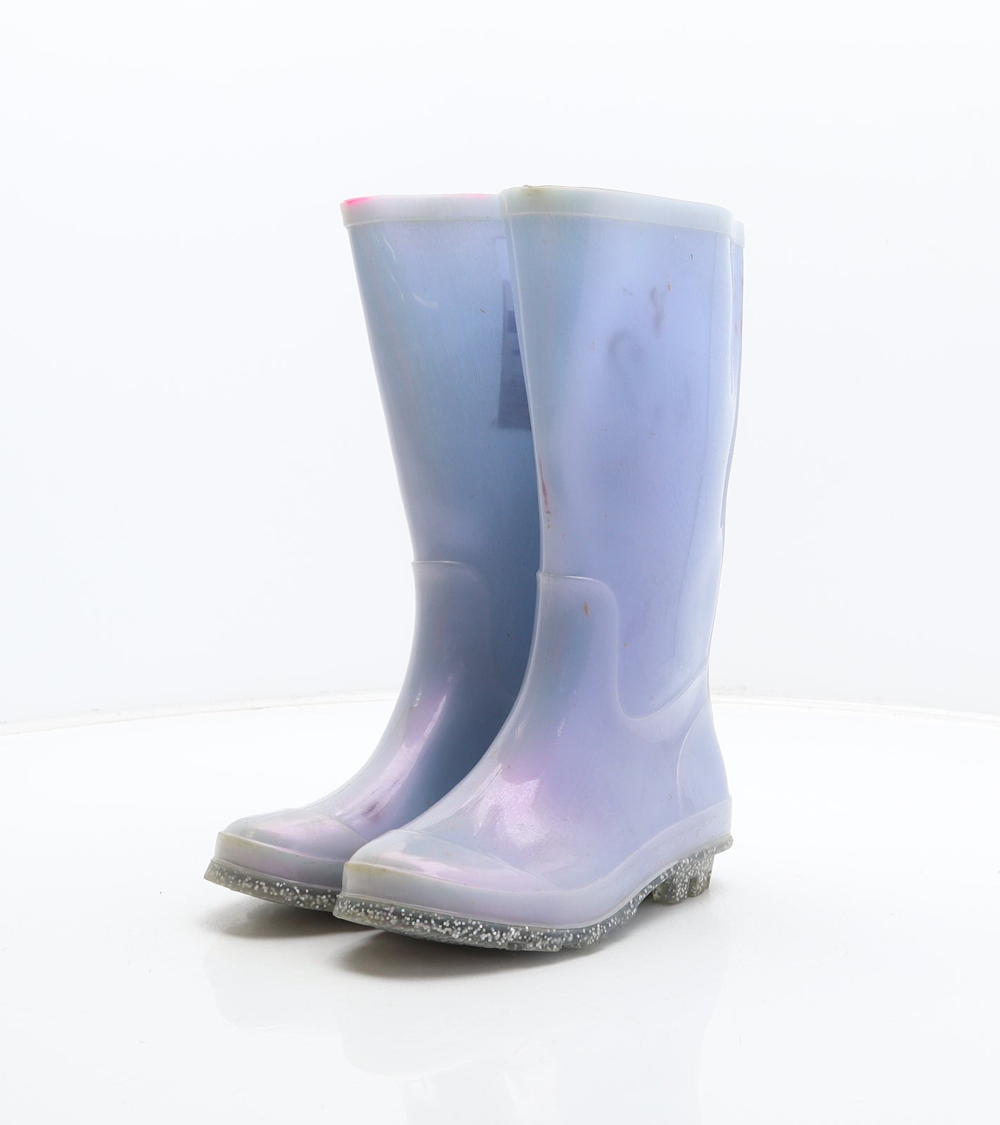 TU Girls Purple Synthetic Wellies Boot UK 12