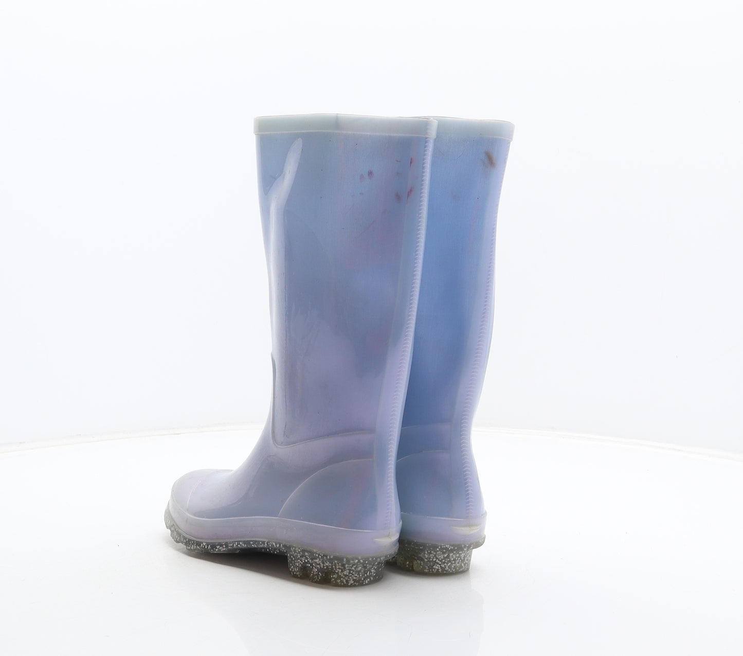 TU Girls Purple Synthetic Wellies Boot UK 12