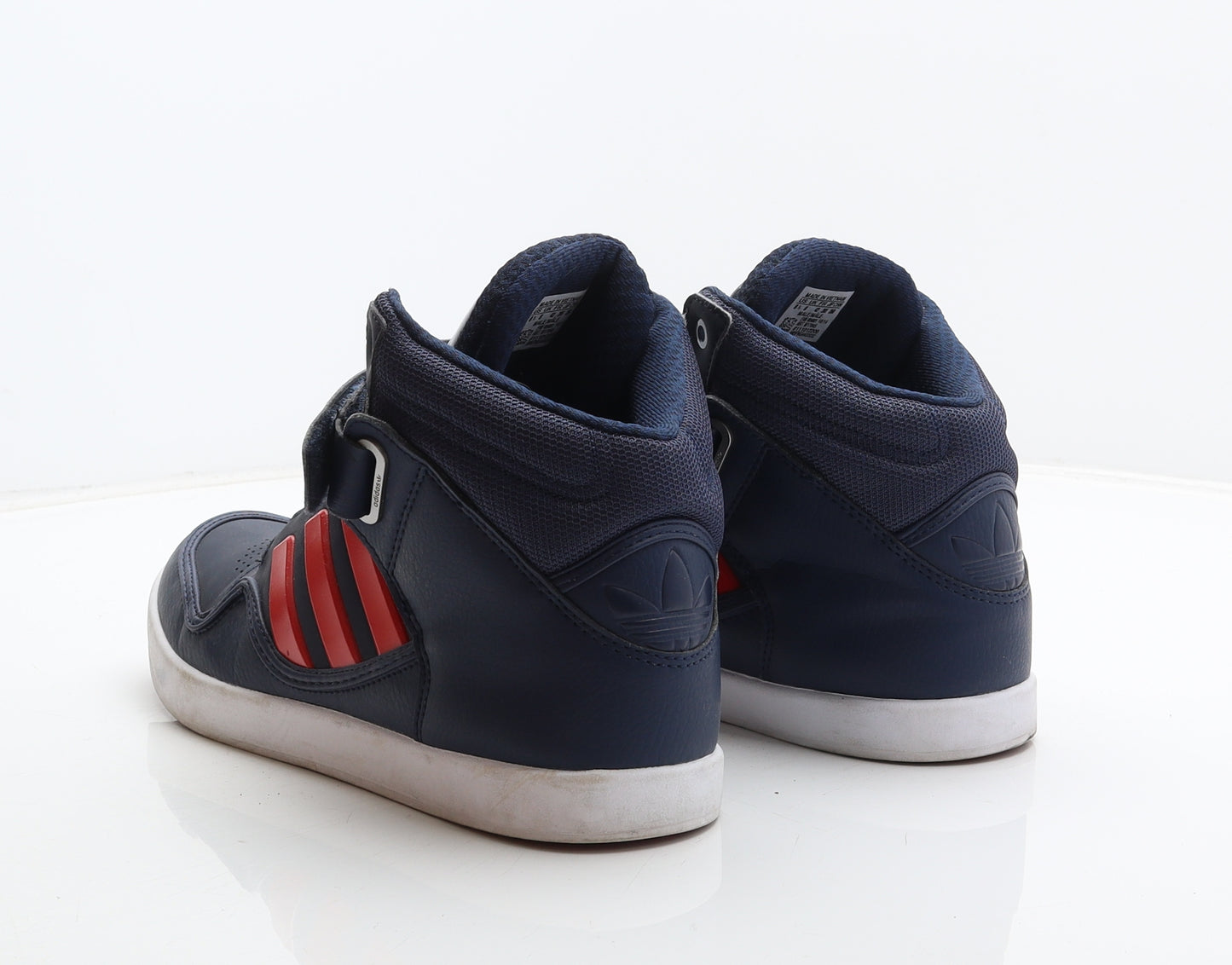 adidas Mens Blue Synthetic Trainer UK 8 42