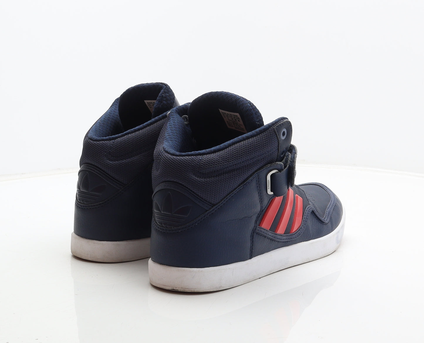 adidas Mens Blue Synthetic Trainer UK 8 42