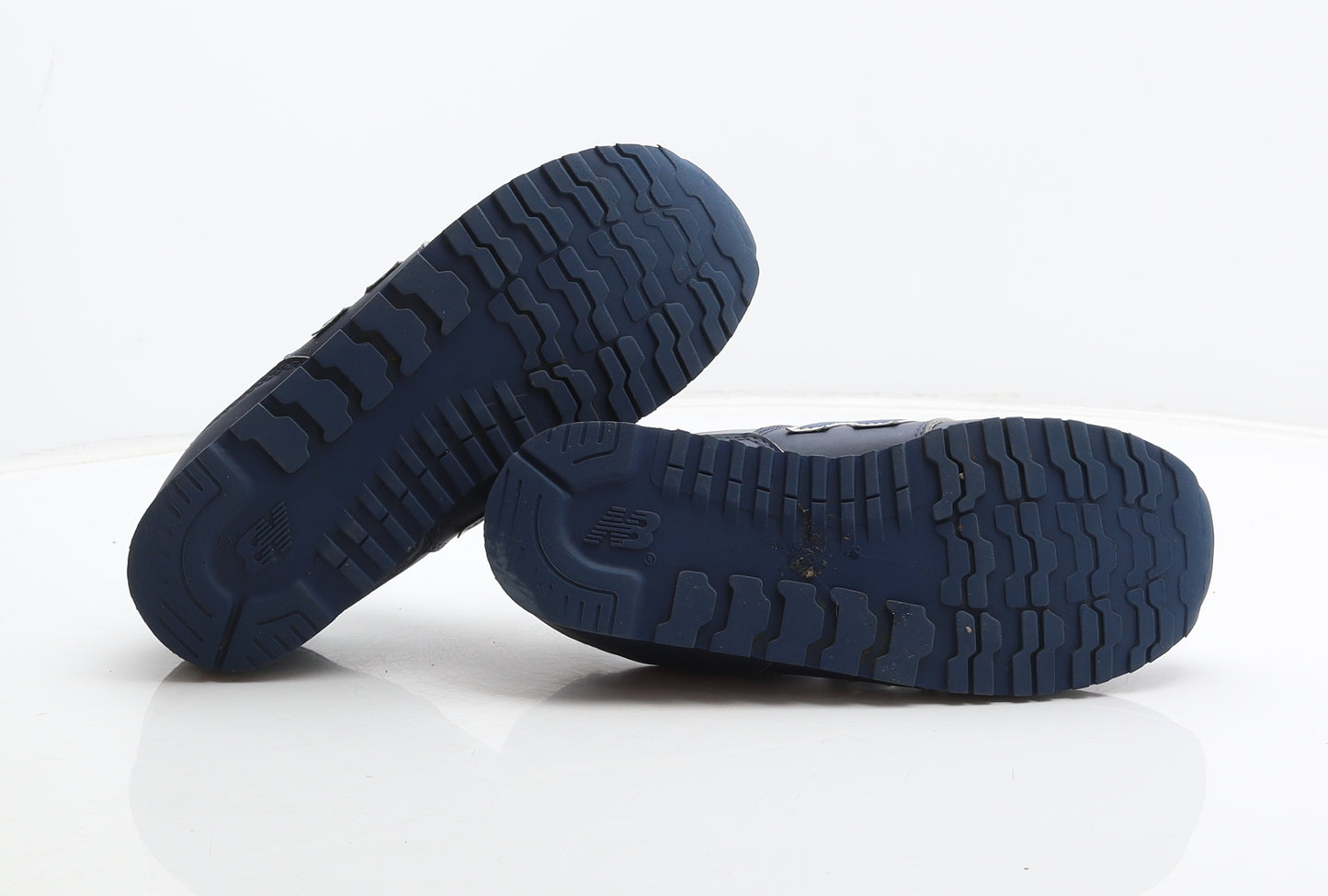 New Balance Boys Blue Synthetic Trainer UK 5 38