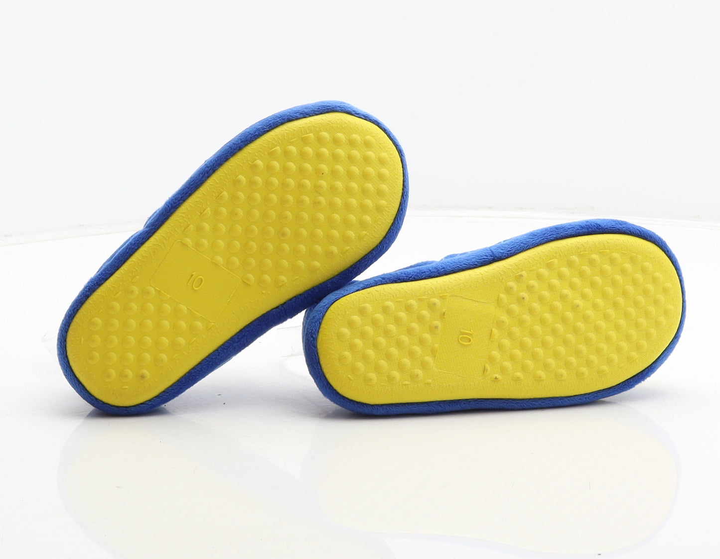Pokemon Boys Blue Polyester Slip On Slipper UK 10 - Pikachu design