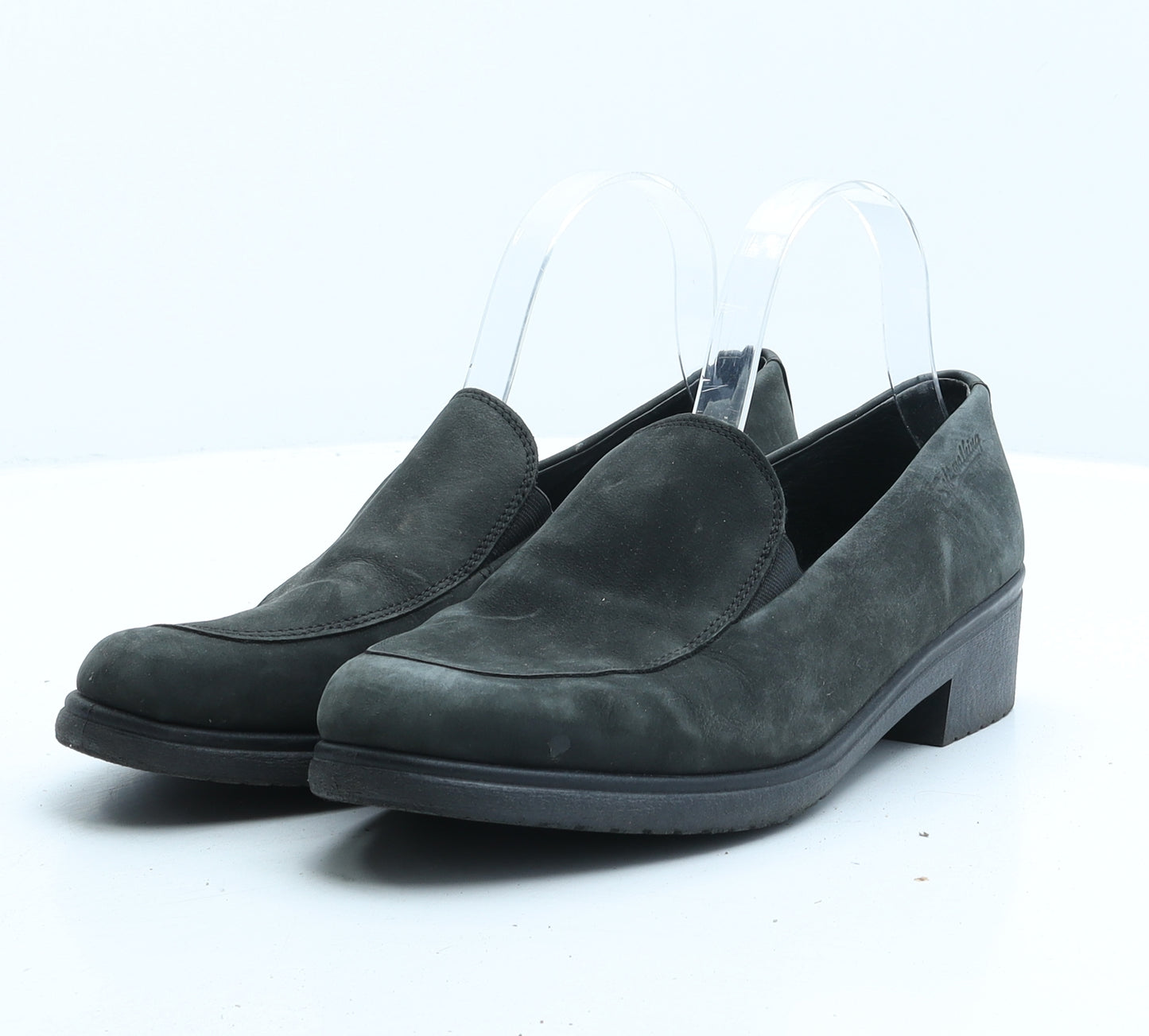 Rohde Womens Black Fabric Loafer Casual UK 8