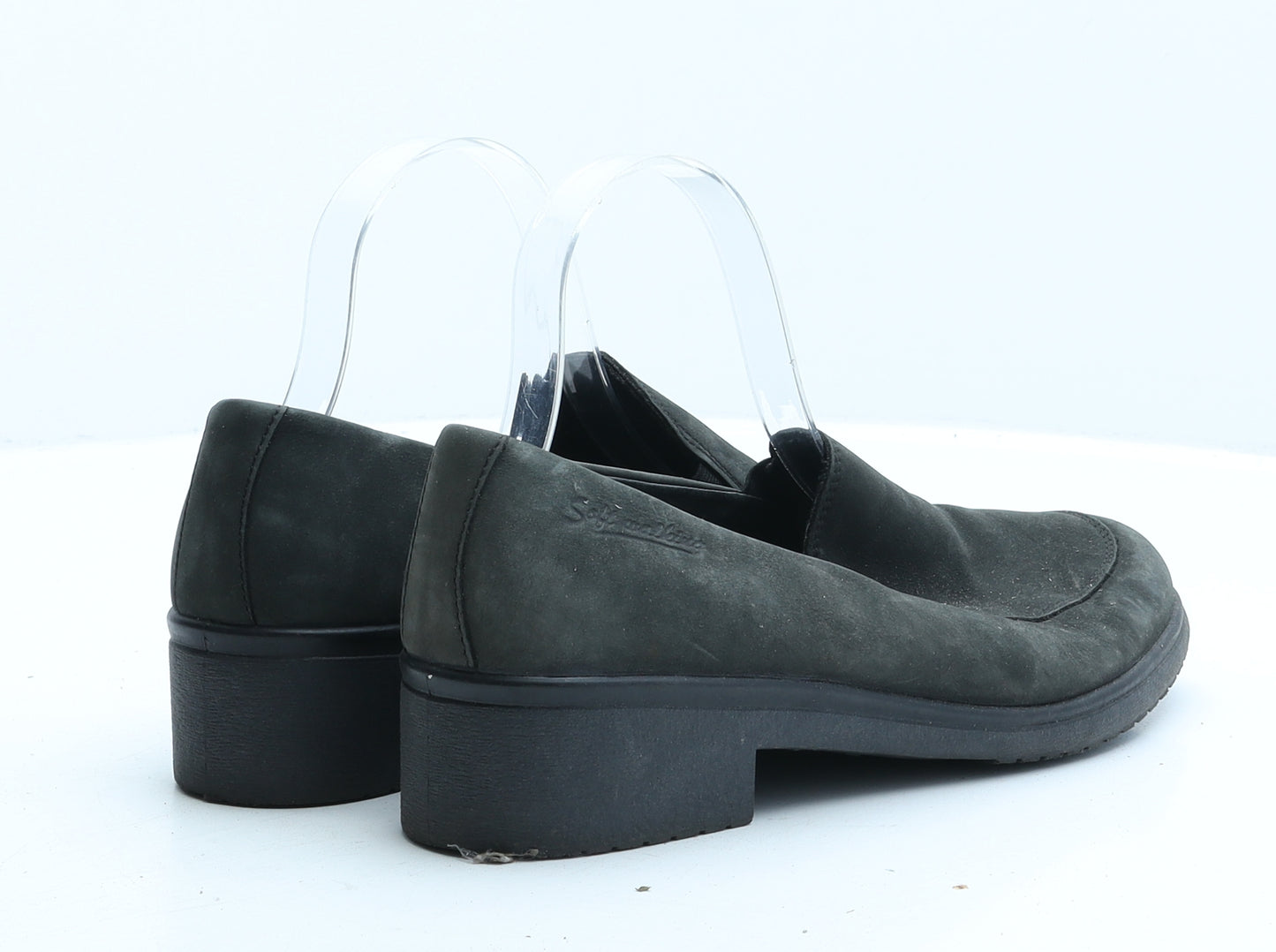 Rohde Womens Black Fabric Loafer Casual UK 8