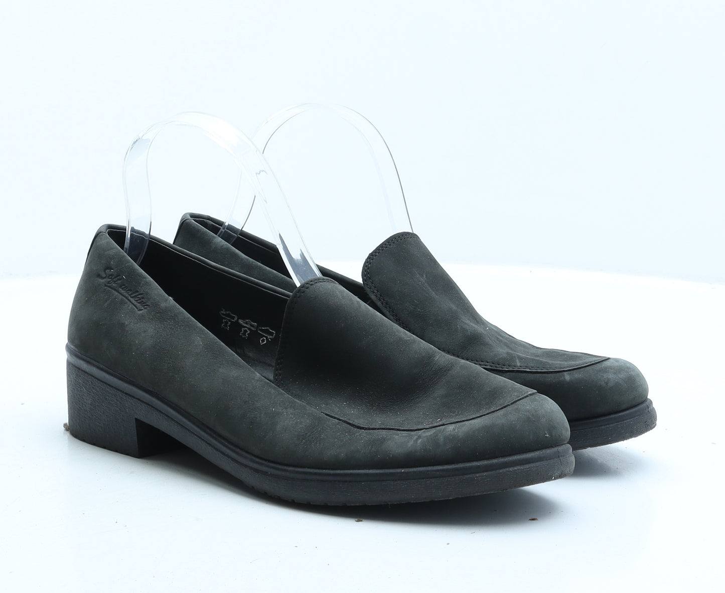 Rohde Womens Black Fabric Loafer Casual UK 8