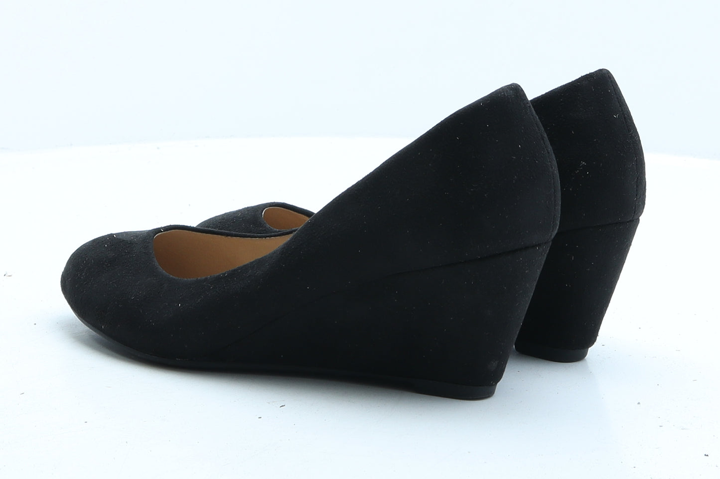 Greaton U Womens Black Fabric Court Heel UK 6 39