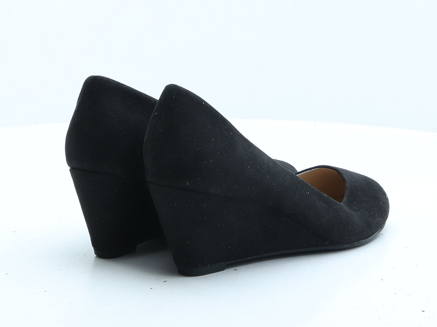 Greaton U Womens Black Fabric Court Heel UK 6 39