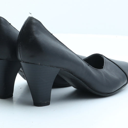 George Womens Black Synthetic Court Heel UK 4 37
