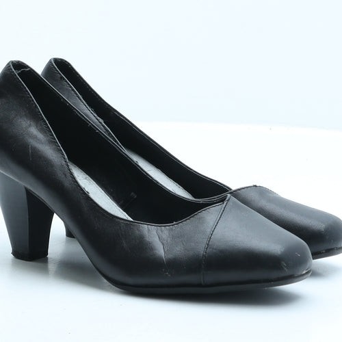 George Womens Black Synthetic Court Heel UK 4 37