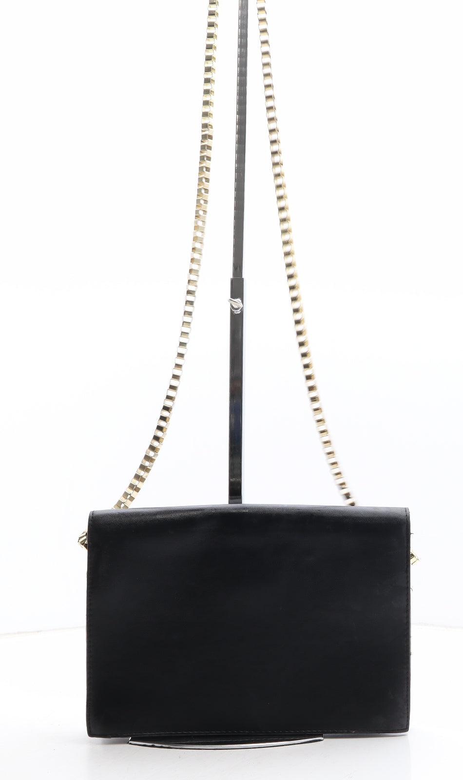 FOREVER 21 Womens Black Polyester Clutch Size Small