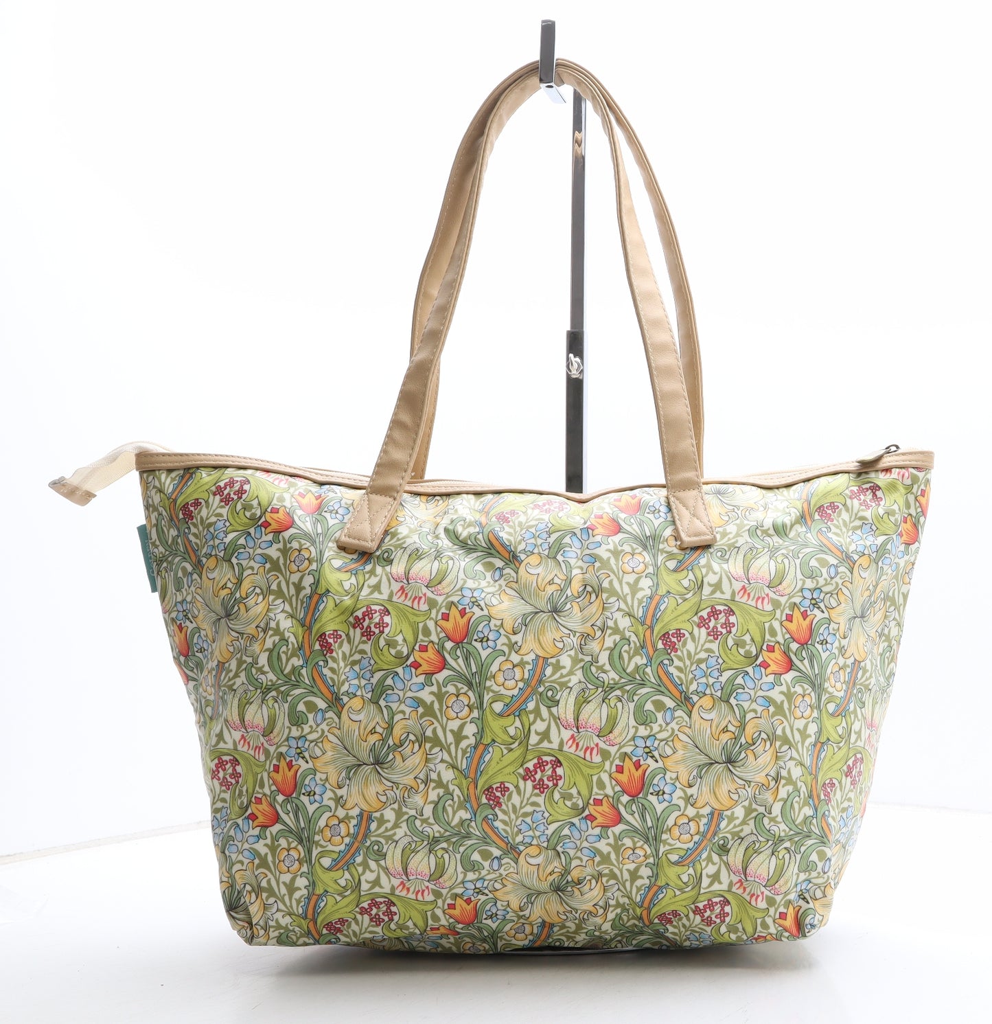 Golden Lily Womens Multicoloured Floral Canvas Shoulder Bag Size Large