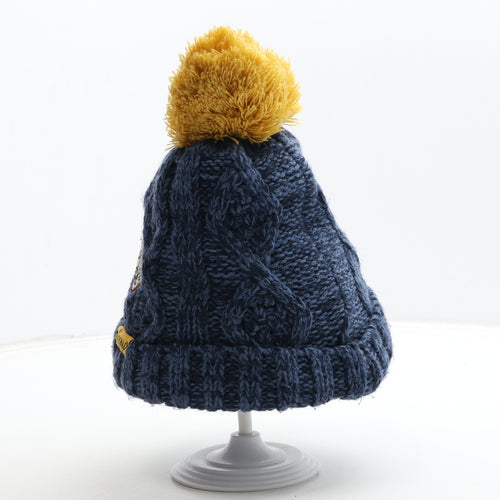 TU Boys Blue Acrylic Bobble Hat One Size - The Gruffalo
