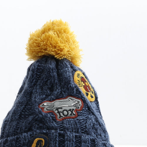 TU Boys Blue Acrylic Bobble Hat One Size - The Gruffalo