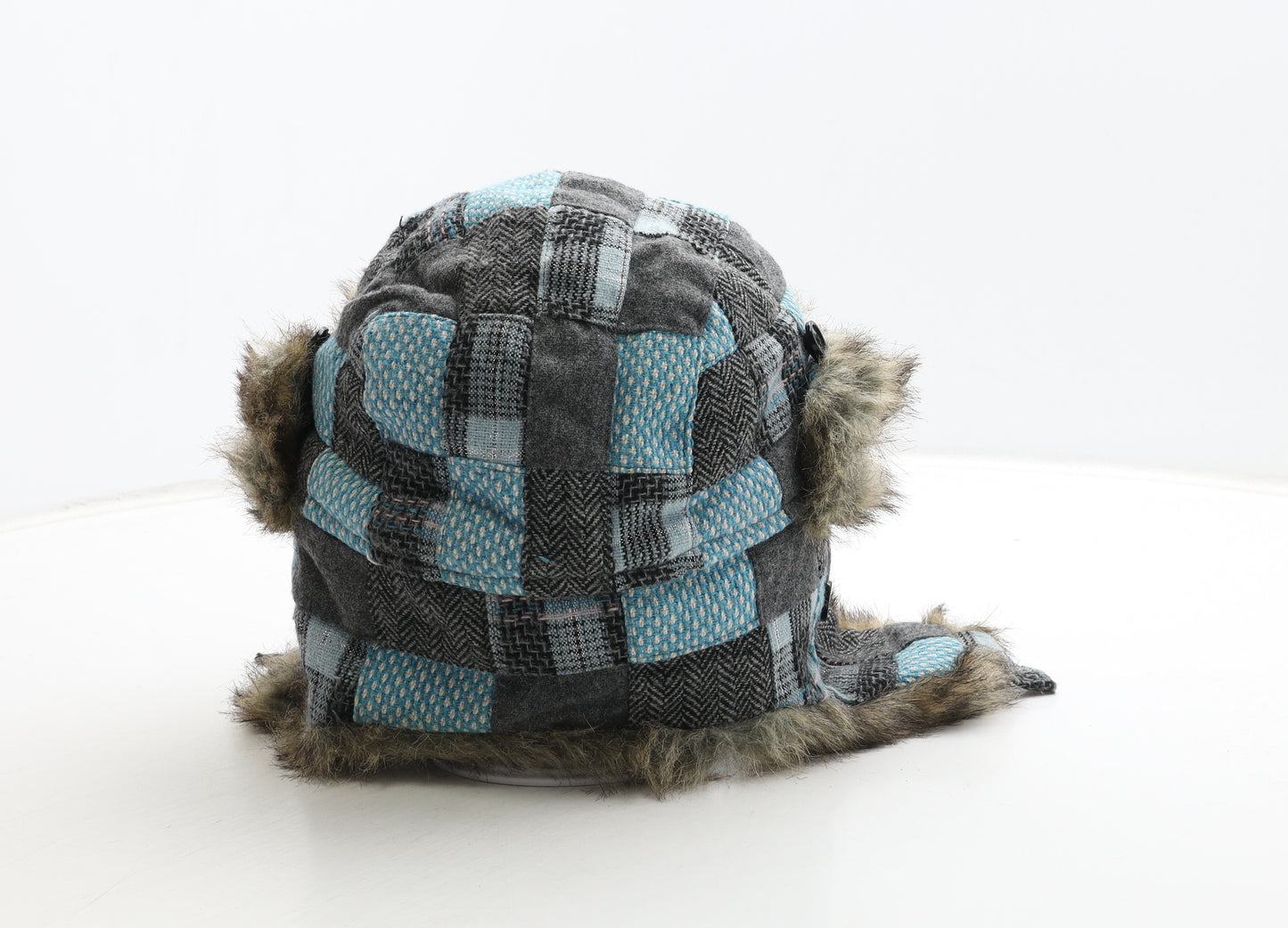 5 Pre View Womens Multicoloured Plaid Polyester Aviator/Pilot One Size