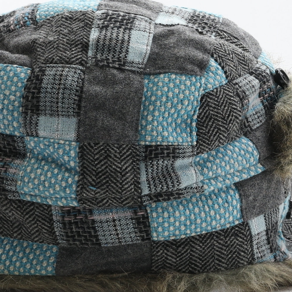 5 Pre View Womens Multicoloured Plaid Polyester Aviator/Pilot One Size