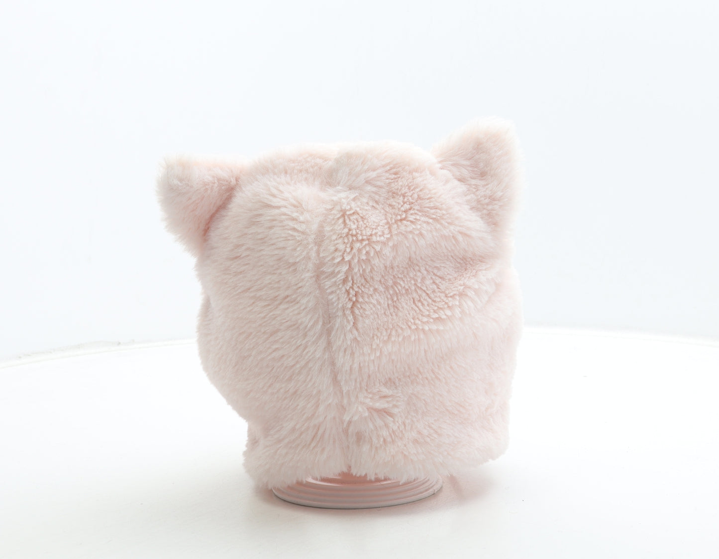 Accessorize Girls Pink Polyester Bonnet One Size - Cat Detail