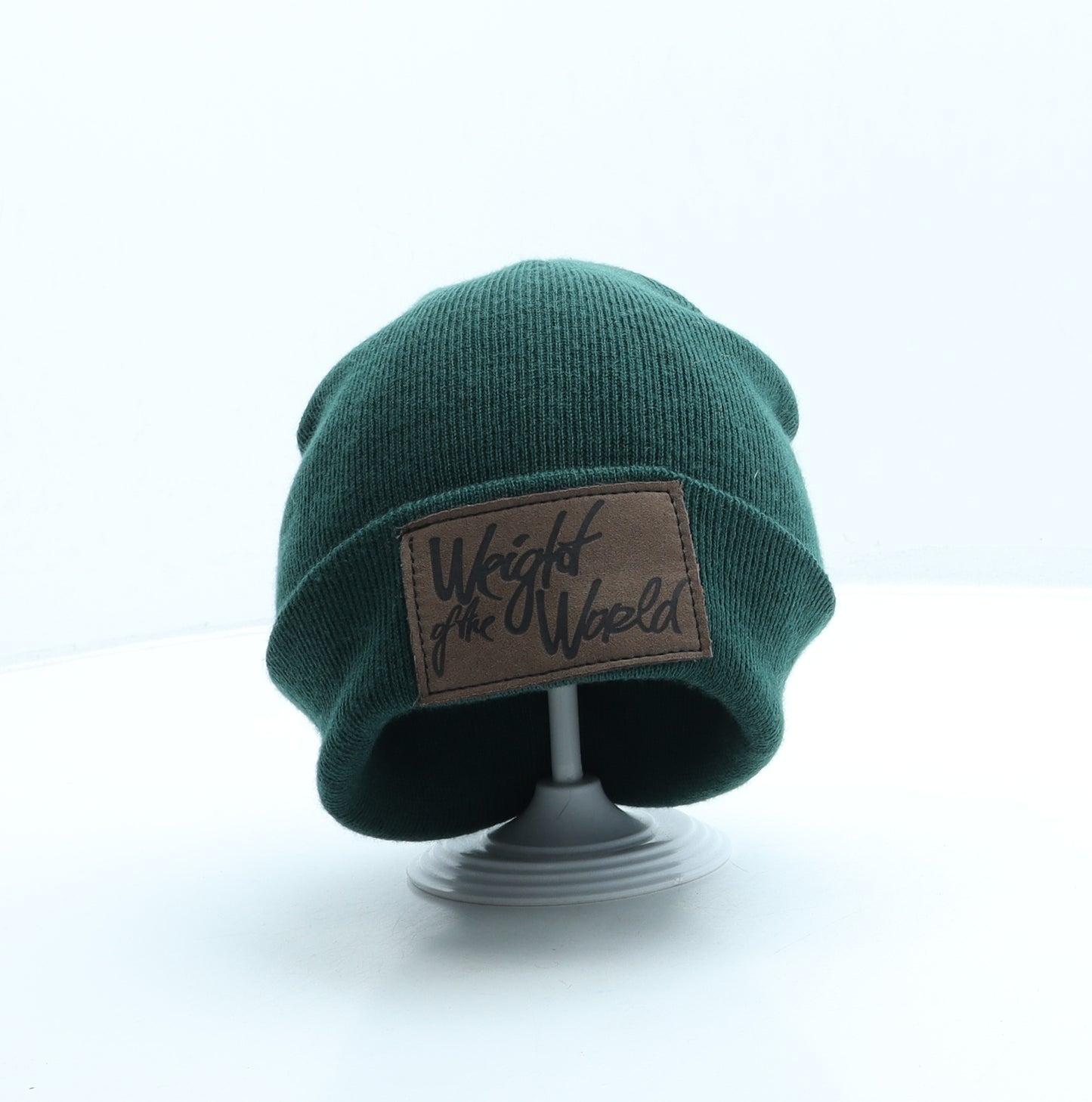 Beechfield Mens Green Acrylic Beanie One Size