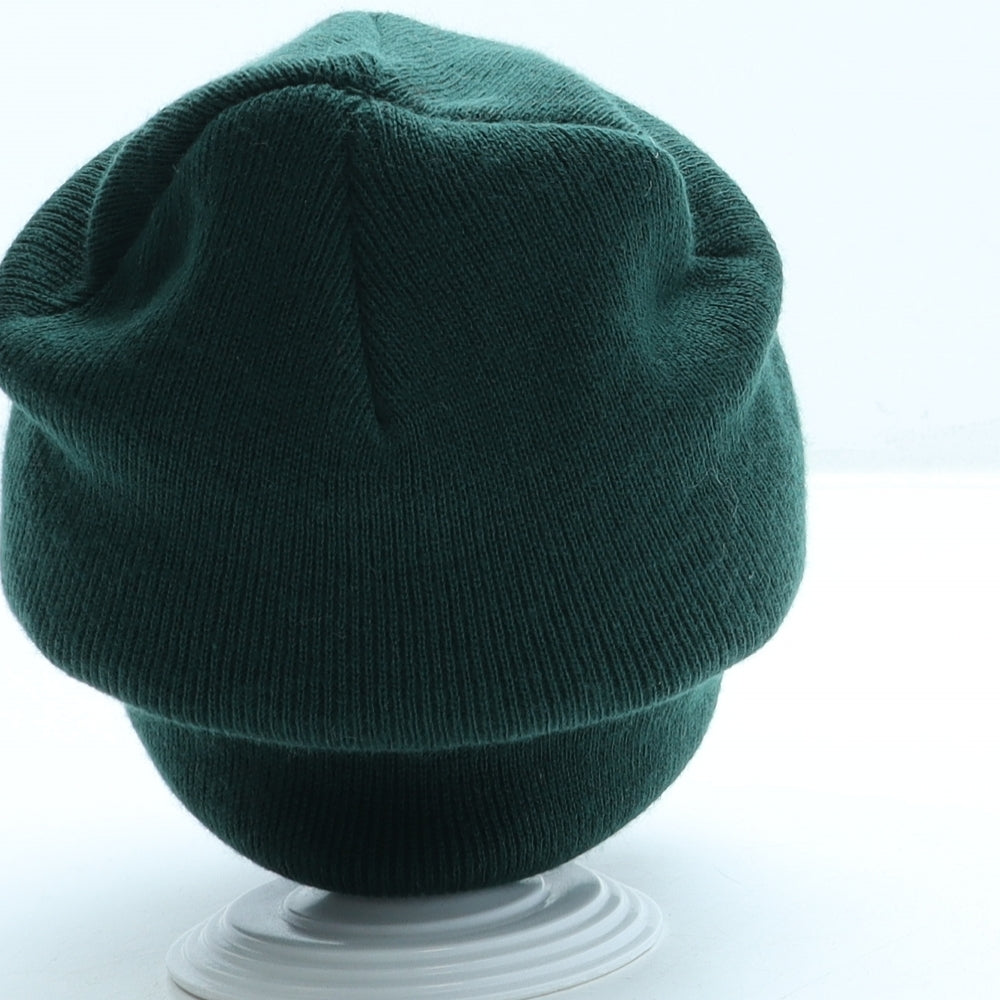 Beechfield Mens Green Acrylic Beanie One Size