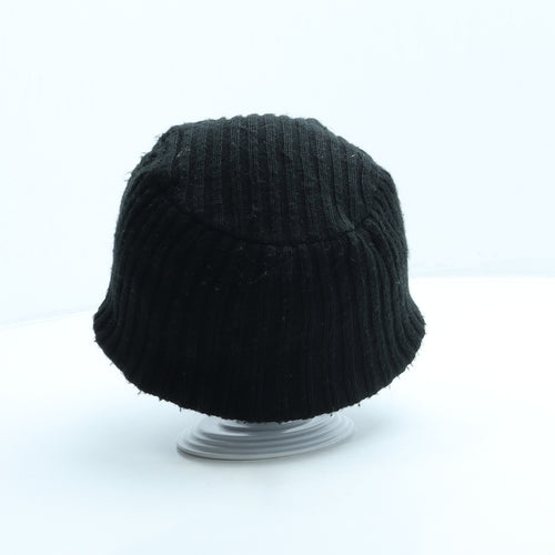 H&M Womens Black Acrylic Cloche One Size