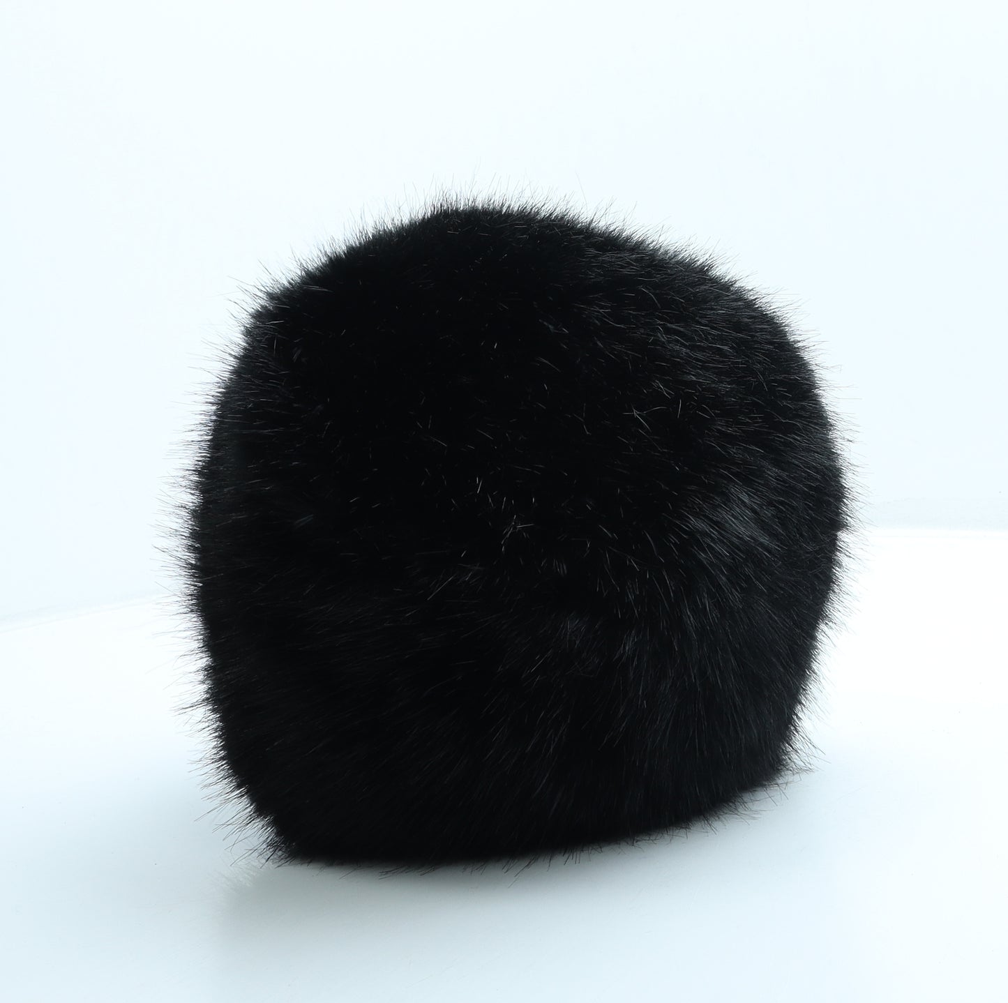 Preworn Womens Black Acrylic Cossack One Size