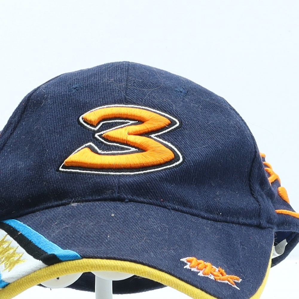 Max Biaggi Mens Blue Geometric Cotton Baseball Cap Size Adjustable - Moto GP