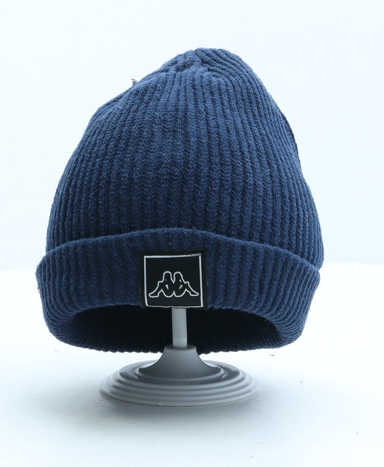 Kappa Mens Blue Cotton Beanie One Size