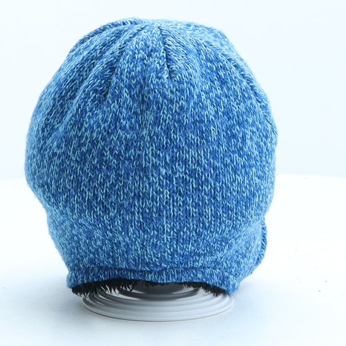 George Boys Blue Acrylic Beanie One Size - Cookie Monster