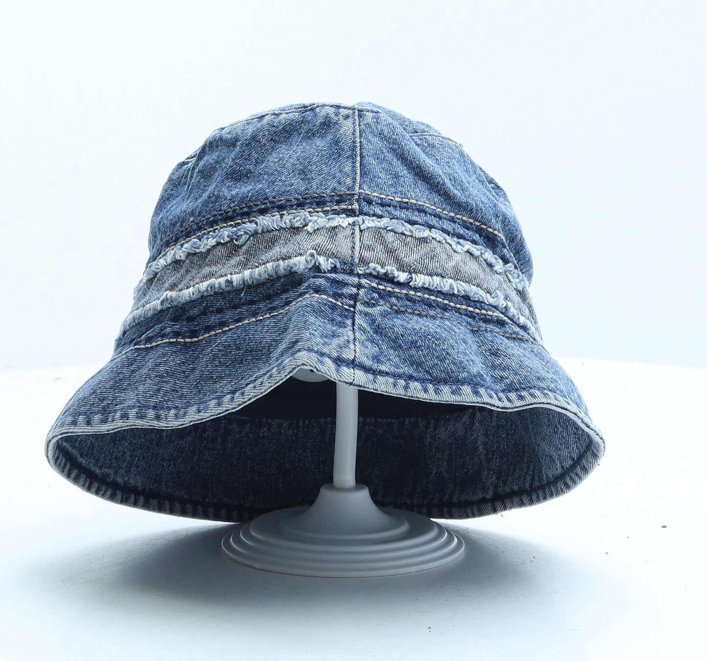NEXT Girls Blue Cotton Bucket Hat One Size