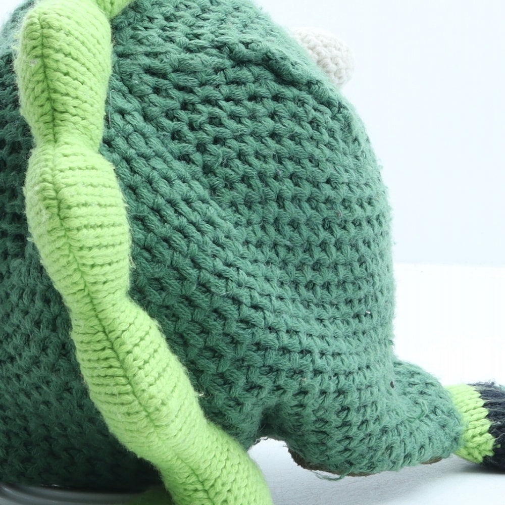 NEXT Boys Green Acrylic Bonnet One Size - Dinosaur