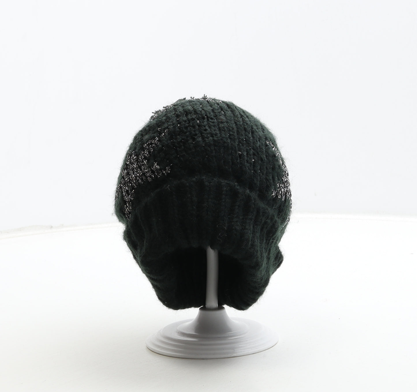 PepCo Girls Girls Black Acrylic Bobble Hat Size S - Star Detail