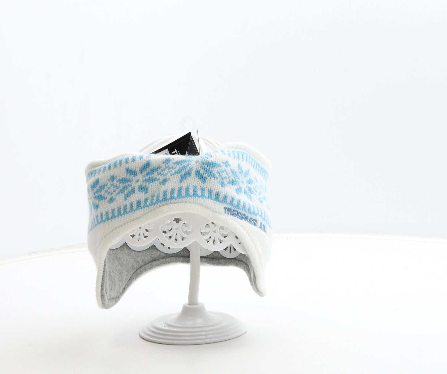 Trespass Womens White Fair Isle Acrylic Headband One Size