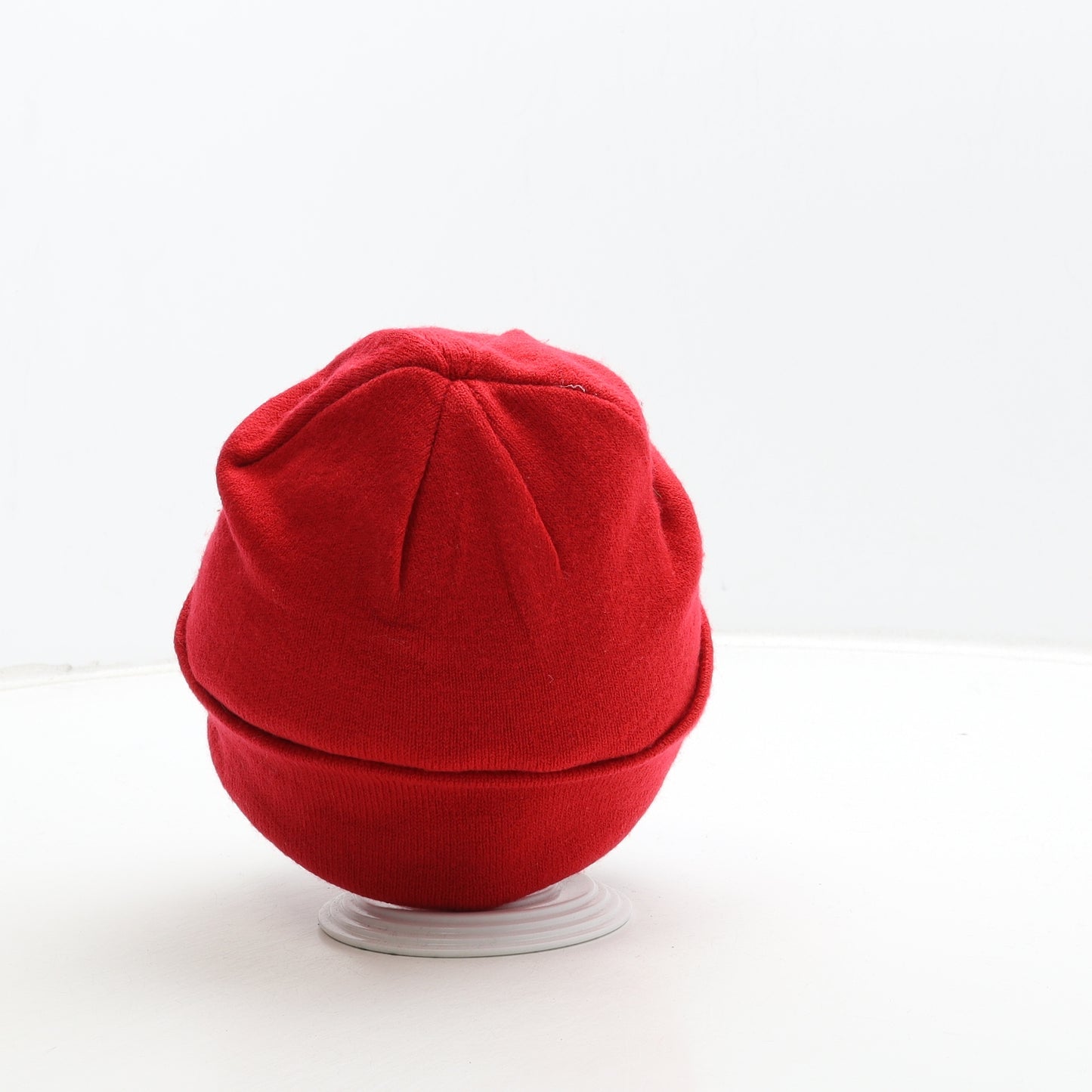 H&M Womens Red Acrylic Beanie One Size