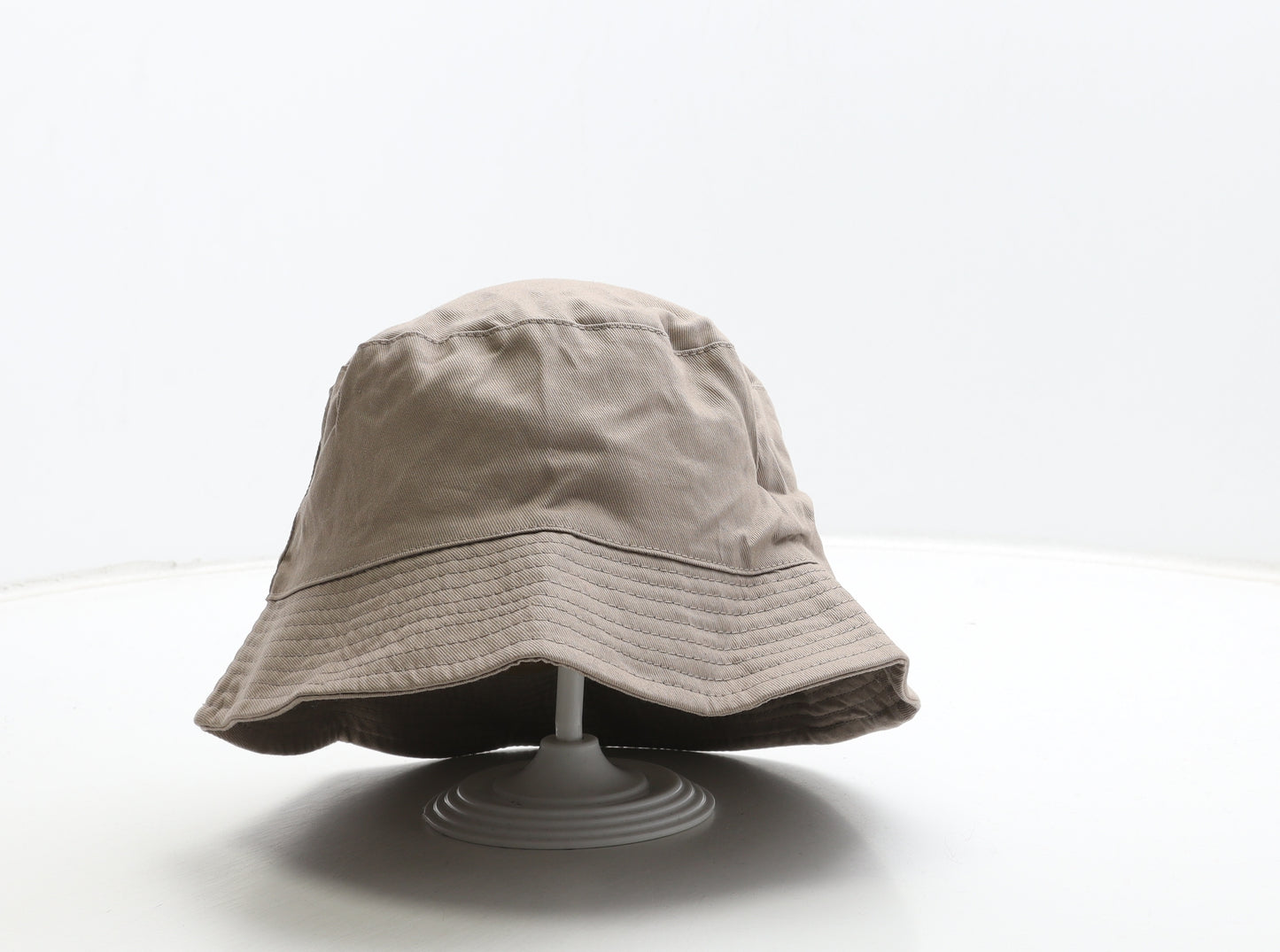 Cotton Traders Mens Beige Cotton Bucket Hat One Size