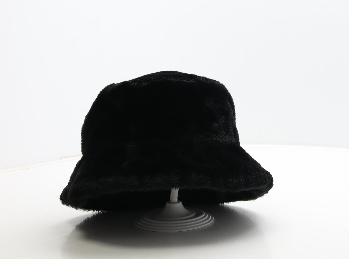 Pieces Womens Black Polyester Bucket Hat One Size