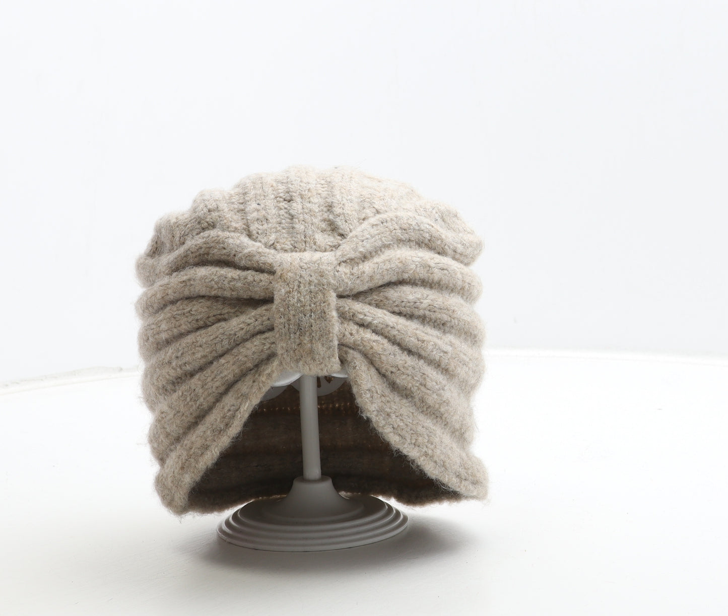 Primark Womens Beige Acrylic Turban One Size