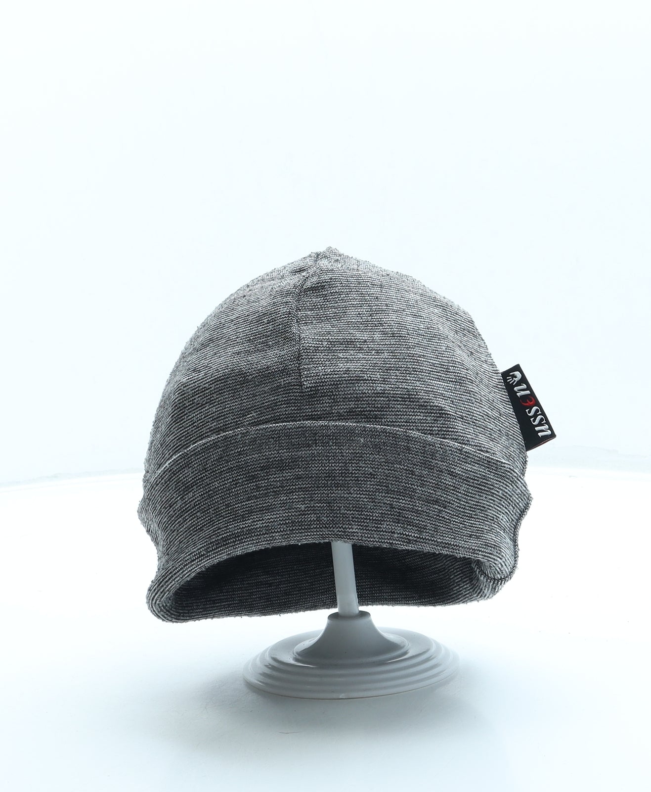 Ussen Boys Grey Polyester Beanie One Size
