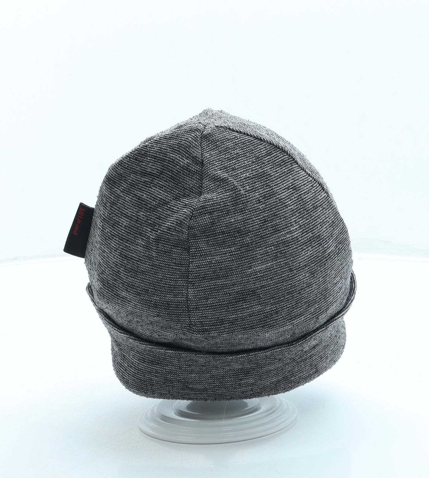 Ussen Boys Grey Polyester Beanie One Size