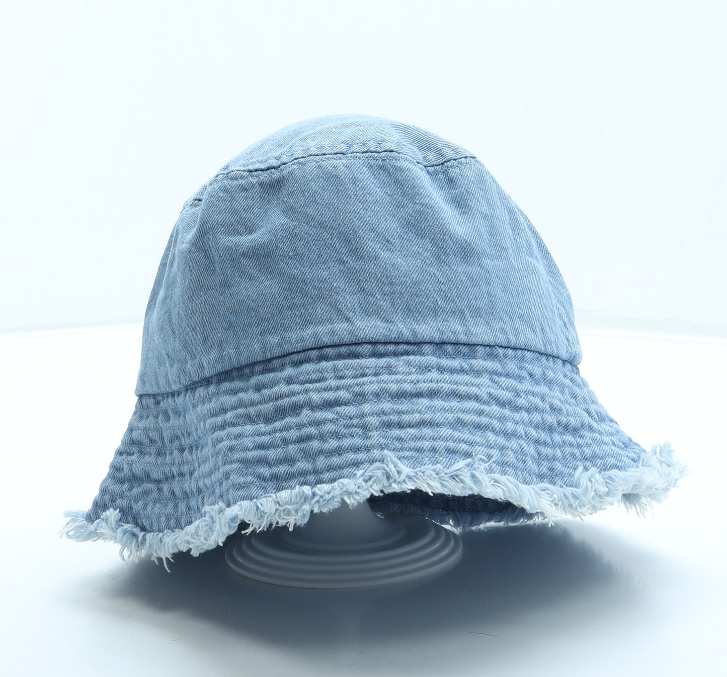 NEXT Womens Blue Cotton Bucket Hat Size S