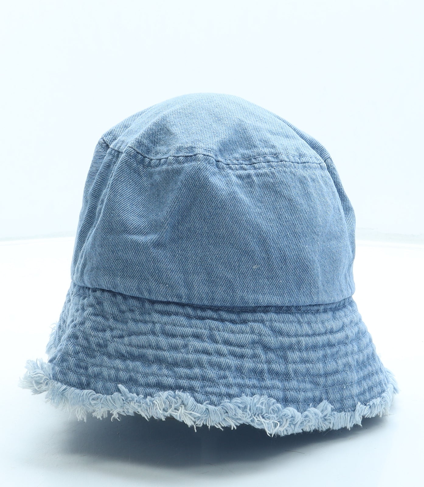 NEXT Womens Blue Cotton Bucket Hat Size S